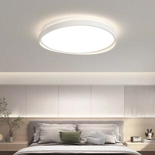 新品 全光谱主卧室灯吸灯护油眼奶风现代简约le顶d房间灯简984约具