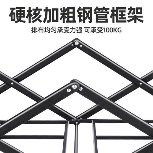 2020夜摊市摆车外便携户式营地小推车露营车车折叠手推车小拖拉车