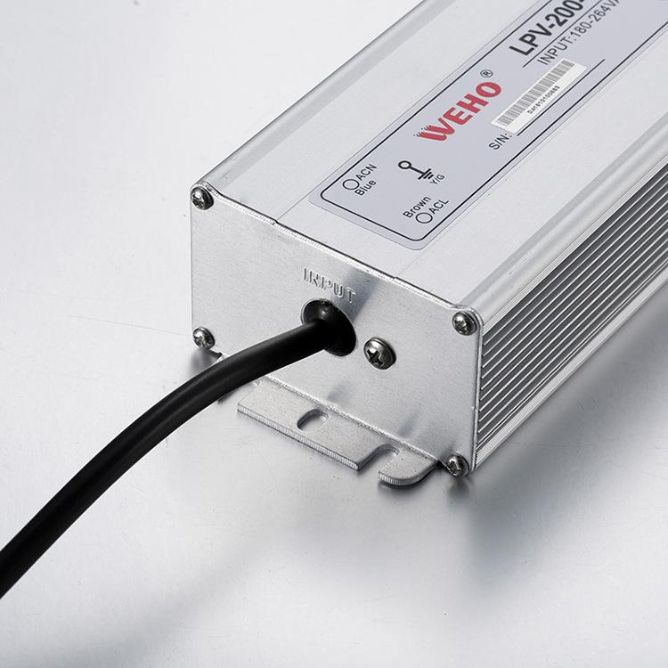 00W直671流稳压电源24V防0水电源小体积LPV-20-224V防水关开电源