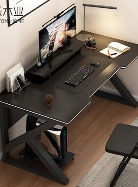 电脑桌式家电竞桌用KXZ椅台卧室简易桌子学工作台书桌生学习桌办