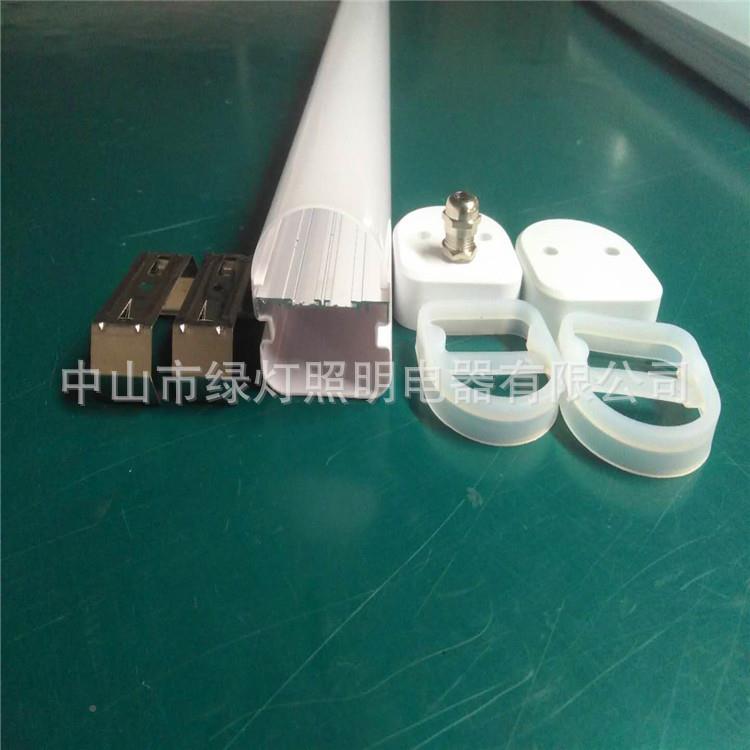 TP20P-12私模产品3外6w吊套线三灯件led长条一体化商用防三防灯壳