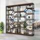 办室隔断置物架多层公柜书41546546架架展示客厅隔断屏风置物架玄