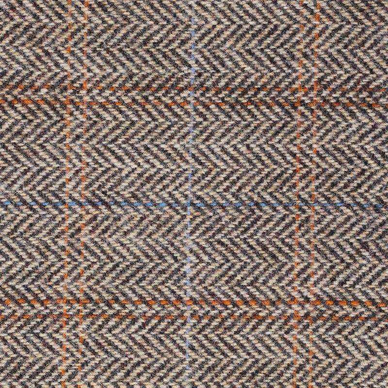 DAI现货粗英伦风格花外套面料100羊毛呢秋冬韩版柔软亲肤布料