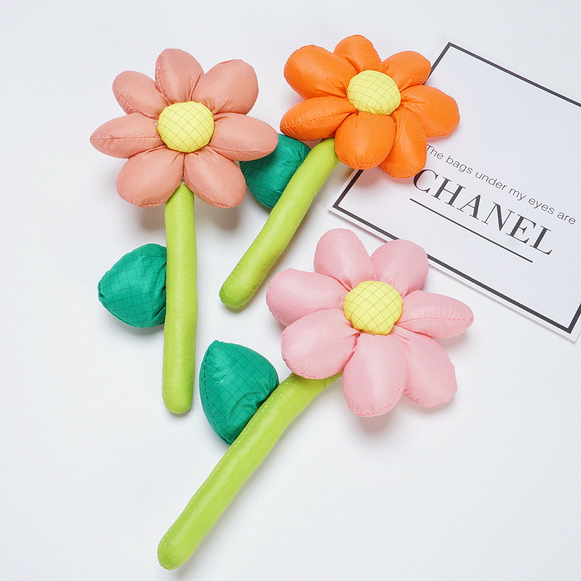 田园风向日葵太阳花充棉布艺7瓣花朵diy饰品花篮辅料箱包配件