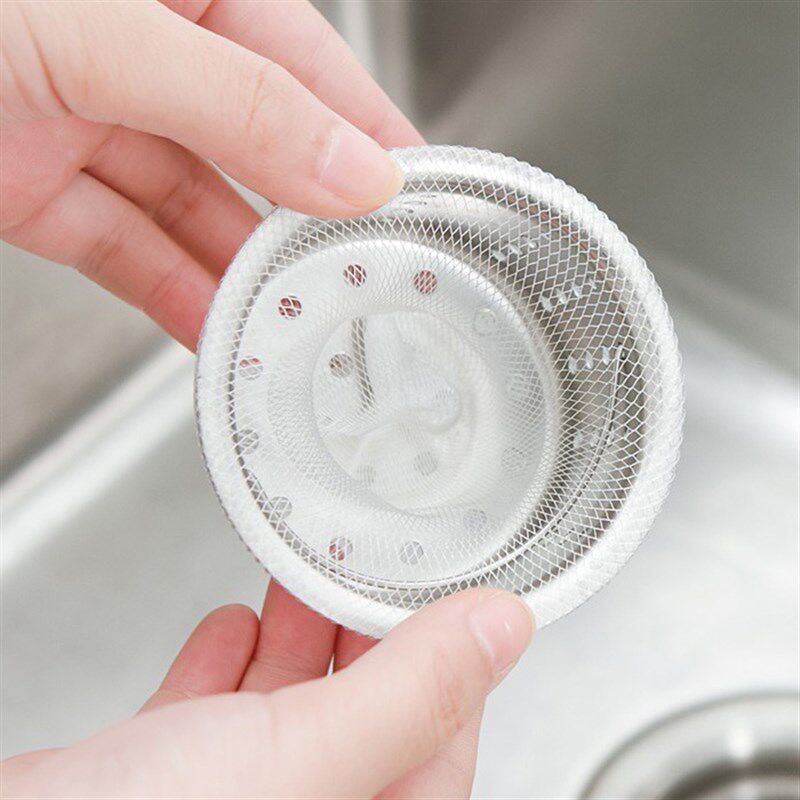 通用漏水槽过滤网厨房下水道洗菜水池隔渣网手提式洗碗池垃圾袋