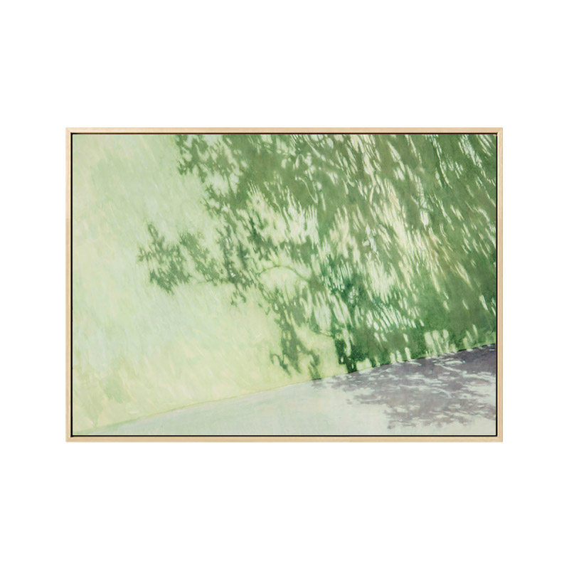 日式原木风客厅沙发背景墙装饰画小清新餐厅桌面摆画治愈感挂画