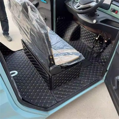 全封闭电动三轮车脚垫淮海代步车金迪恒阔专用定做特鲁夫大阳小鸟