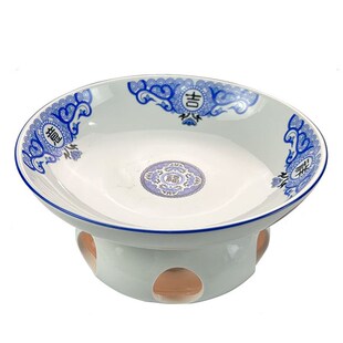 陶瓷保温炉湘菜小炒碗家用加热炉盘高档酒店纯白明炉饭店餐厅干锅