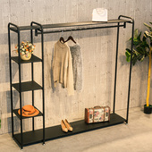 衣帽架简约收纳衣服包创意挂衣架卧室置物架子客厅衣柜简易衣架