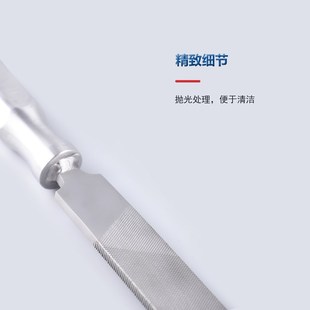 不锈钢锉刀打磨工具套装木工矬子三角中齿细目小型半圆钳工挫钢锉