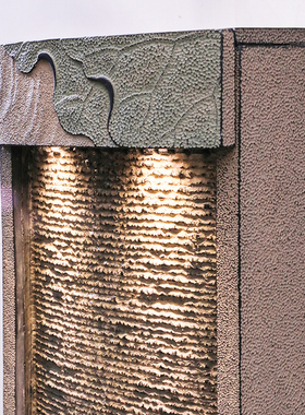 汉韵堂客厅流水摆件电视柜旁边落地喷泉摆设中式禅意装饰循环水景