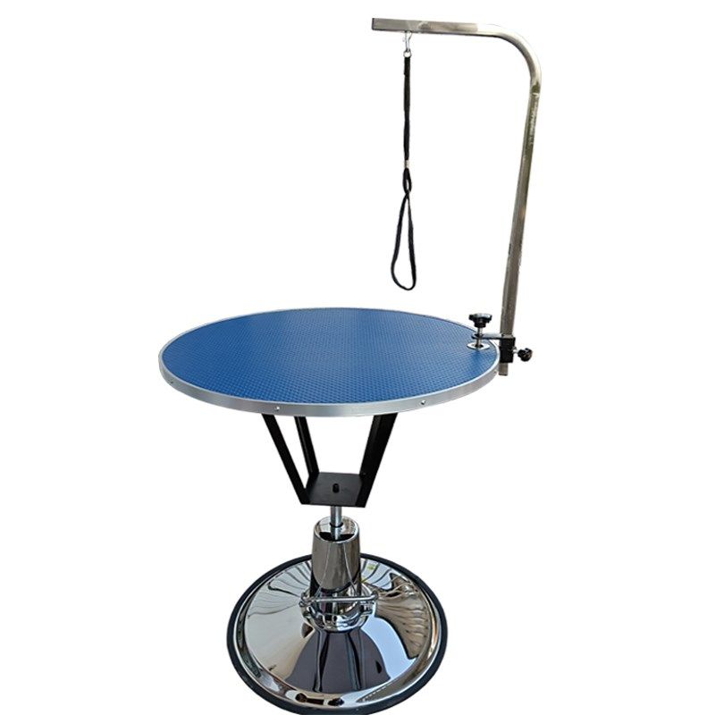 液压宠物美容台狗狗升降美容桌圆形吹风修毛剪毛造型台新款升降台