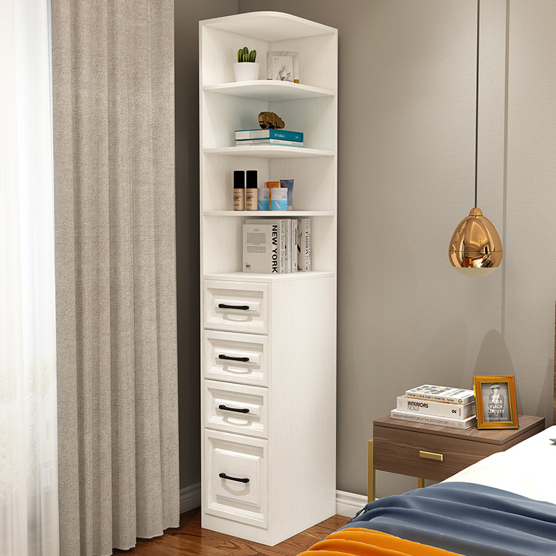 转角柜墙角柜客厅储物门厅三角柜拐角柜角落柜边柜收纳书柜置物架