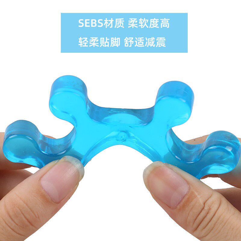 热销日夜用脚趾分离器重叠脚趾分趾器可穿鞋脚拇指外翻矫正器成人