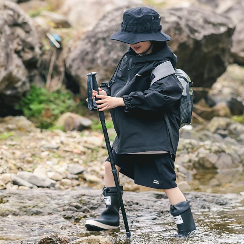 热销儿童雨鞋男童防滑雨靴幼儿园水鞋幼童宝宝水靴女童胶鞋小孩子