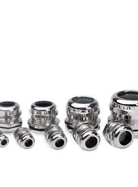 热销PG7 9 11 16 21 29 36 42 48金属电缆防水接头不锈钢/黄铜镀