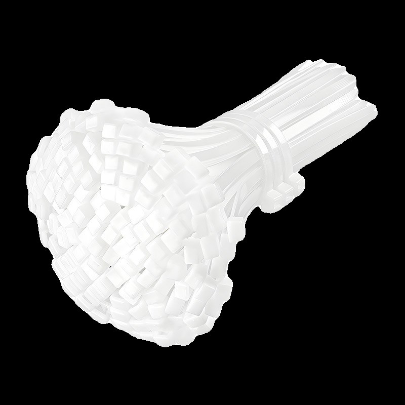 热销加大号国标自锁式尼龙扎带10x400塑料卡扣束线带高强度加厚捆