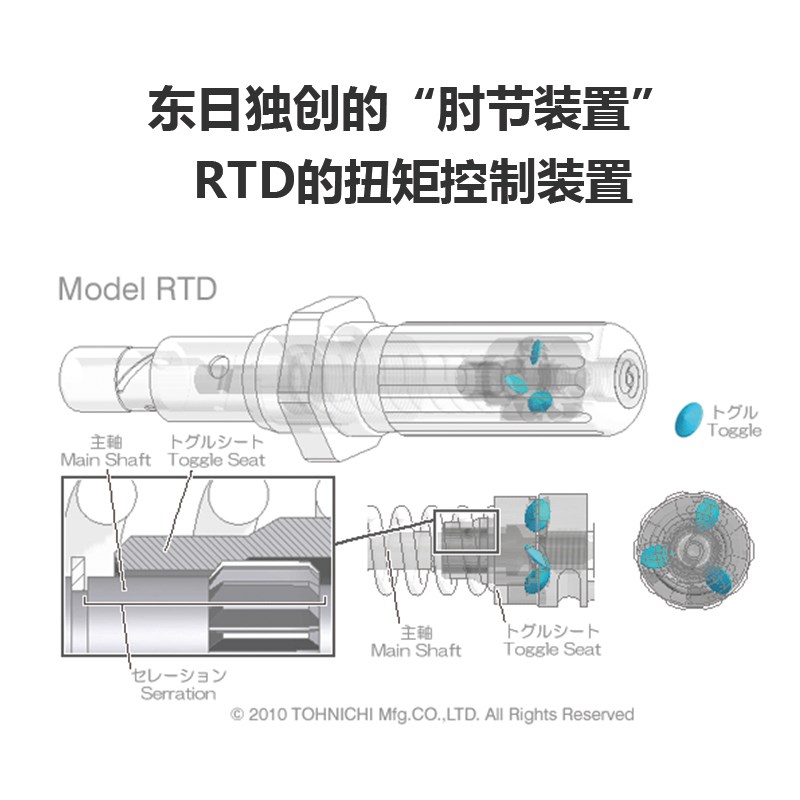 热销tohnichi原装rtd60cn手动式精准扭力螺丝刀 东日扭力扳手