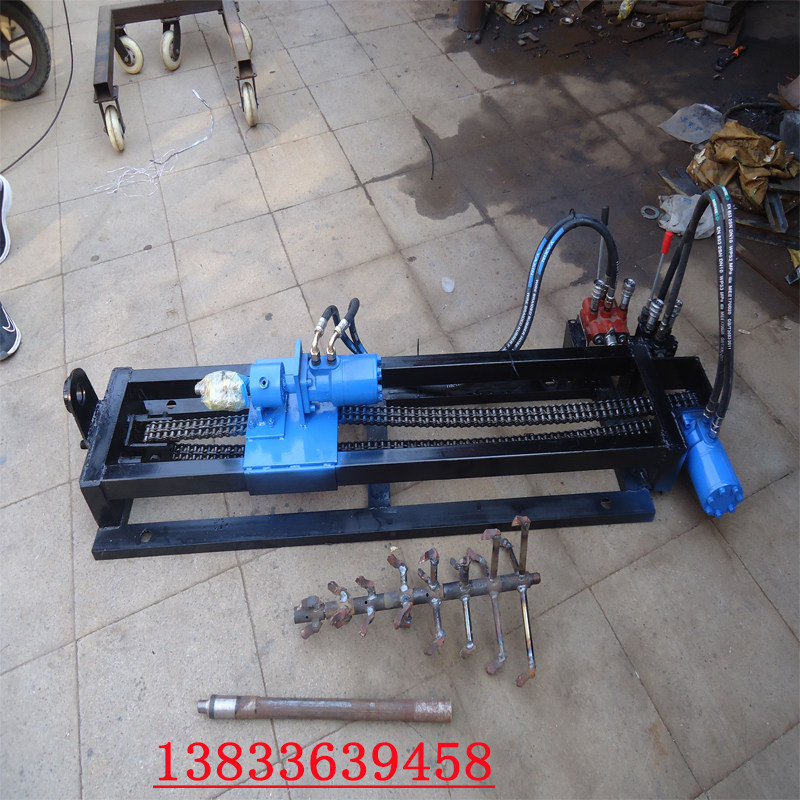 全自动液压过路钻孔机非开挖过道打孔机大孔径过路钻眼机水钻穿越