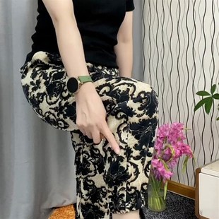 薄款 子女夏季 大码 胖mm休闲束脚灯笼裤 冰丝防晒速干裤 运动裤 哈伦裤