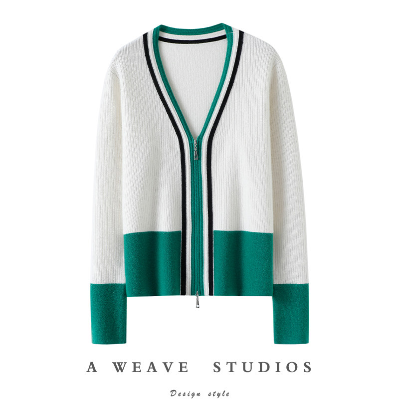 哇太美腻啦!加厚V领100%纯山羊绒开衫女毛衣拉链针织衫外套秋冬,女装/女士精品,羊绒衫,淘宝优惠券,粉丝福利购,淘宝优惠卷