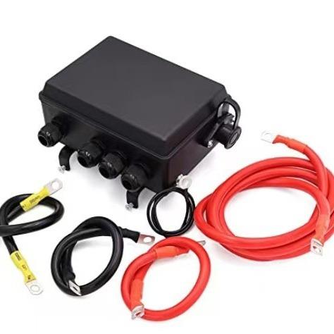 24v电动绞盘12v手柄开关无线遥控接线盒继电器配件卷扬控制盒