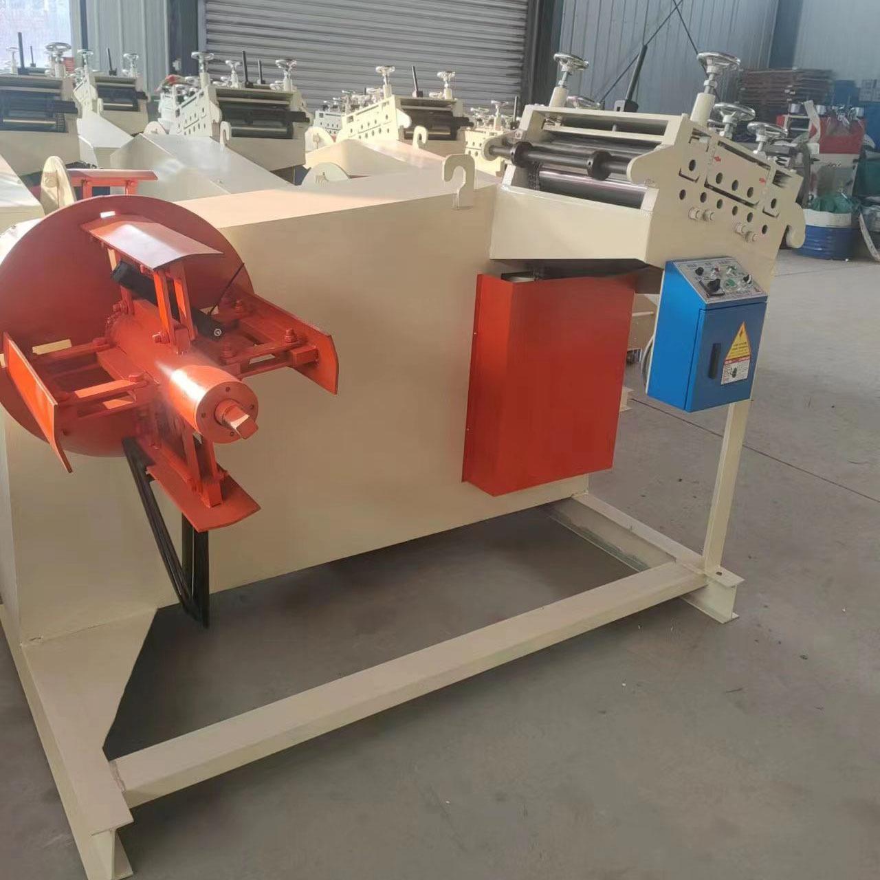 厂家供应供应二合一料架整平机校平机冲床设备矫正机送料机