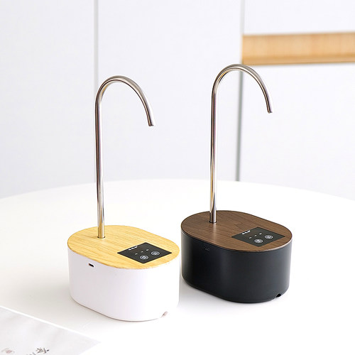 电动桶装水抽水器泵水桶自动矿泉水D桌面饮用水机按压上水器出水