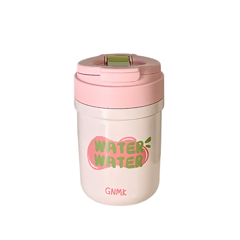 2024新款咖啡保温杯便携小巧女生高颜值随行双饮不锈钢水杯子外带