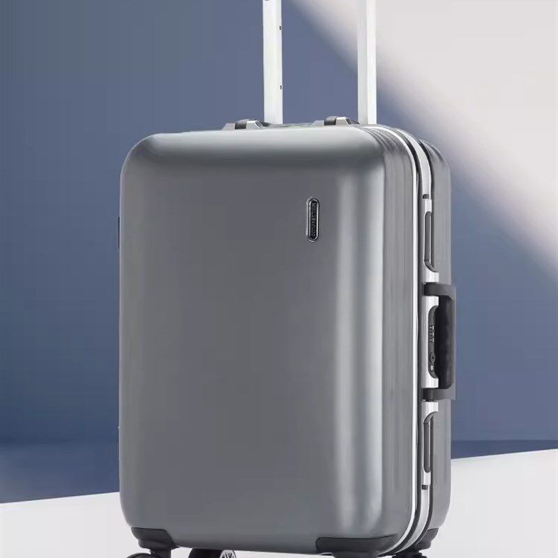 新款万向轮拉杆箱女20寸登机箱男22寸旅行箱铝框行李箱24寸密码箱