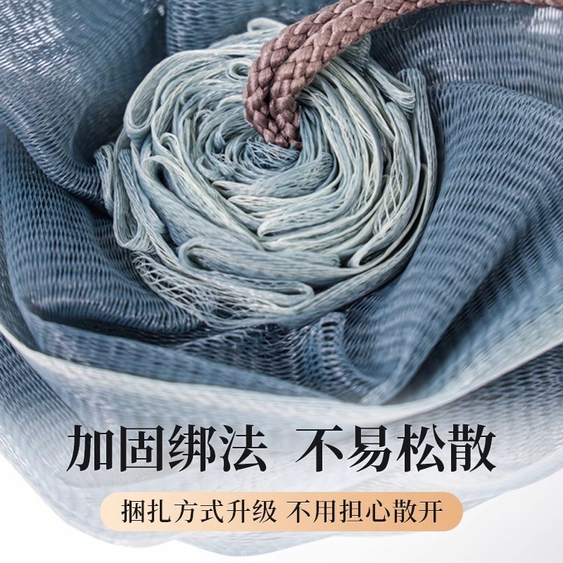 沐浴球男士不散超柔软浴花球搓澡女生大号洗澡起泡泡神器