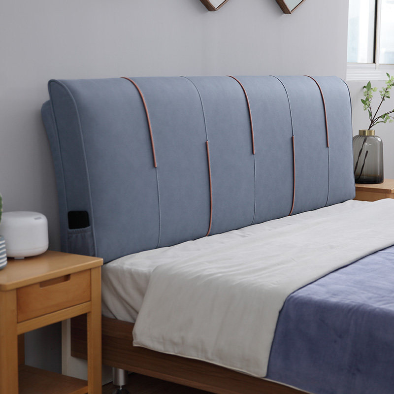 磨砂绒免洗科技布榻榻米卧室现代简约床头靠垫软包可拆洗大靠背垫,居家布艺,床头靠垫,淘宝优惠券,粉丝福利购,淘宝优惠卷