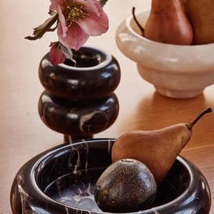 大理石居家用品家用果盘餐盘样板间ins风摆件