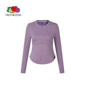 THE FRUIT LOOM鲜果布衣瑜伽训练服运动上衣女跑步健身普拉提