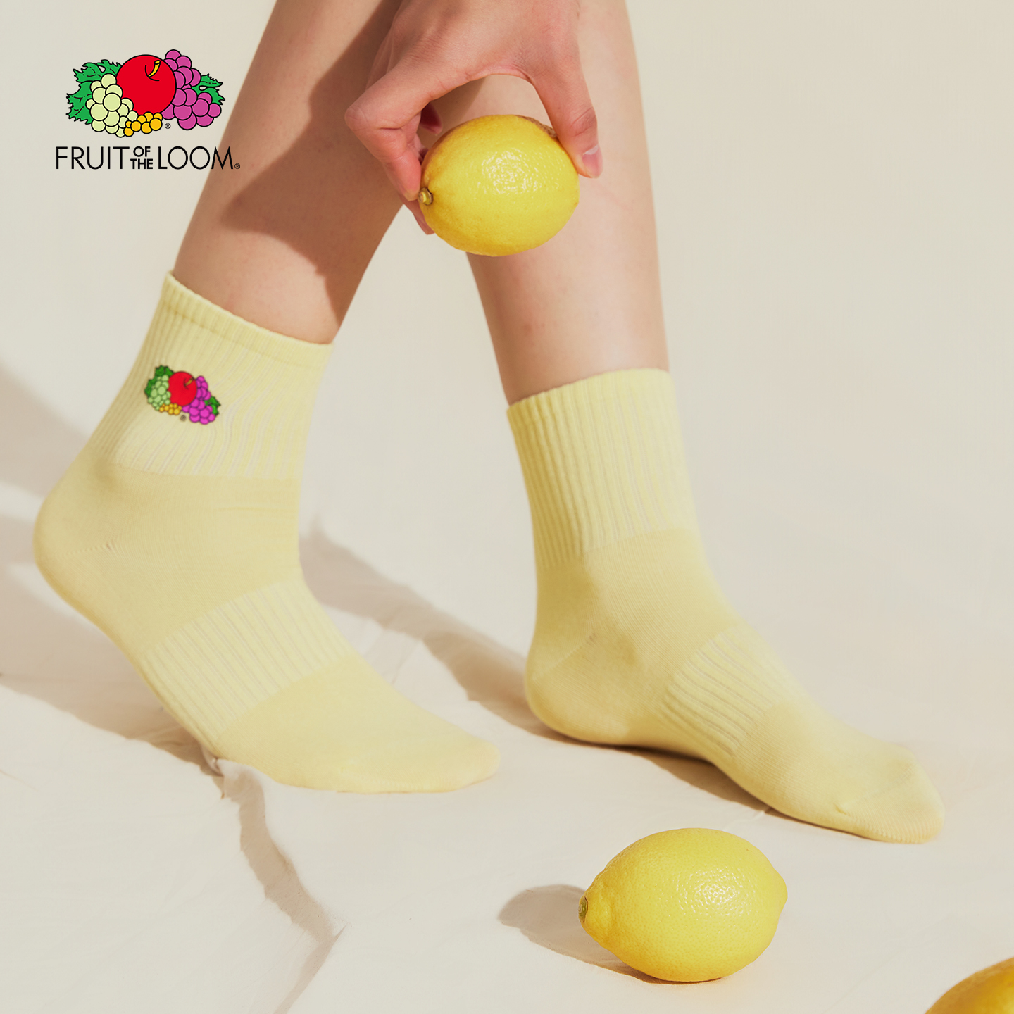 FRUIT OF THE LOOM鲜果布衣男女短袜运动休闲透气秋冬精梳棉袜子,女士内衣/男士内衣/家居服,短袜,淘宝优惠券,粉丝福利购,淘宝优惠卷