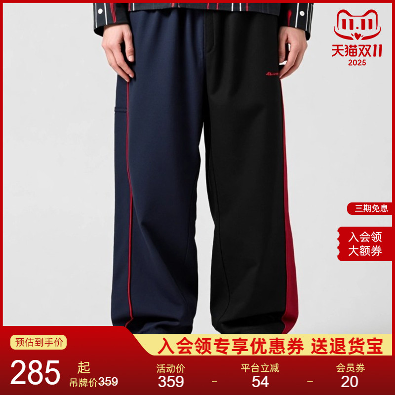 NEUINK美式阔腿复古休闲直筒卫裤