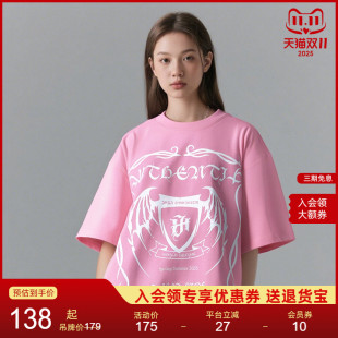 复古美式 hamilton t恤潮牌男女款 情侣短袖 NEUINK 夏2025新款 jeff