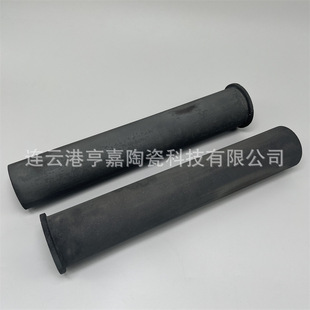 耐 高 温重结晶碳化硅陶瓷管 耐火陶瓷保护管 碳化硅管