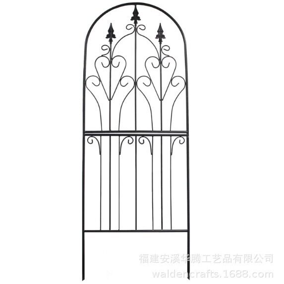 花园铁艺攀爬植物格架金属独特设计装饰花园结构工艺品