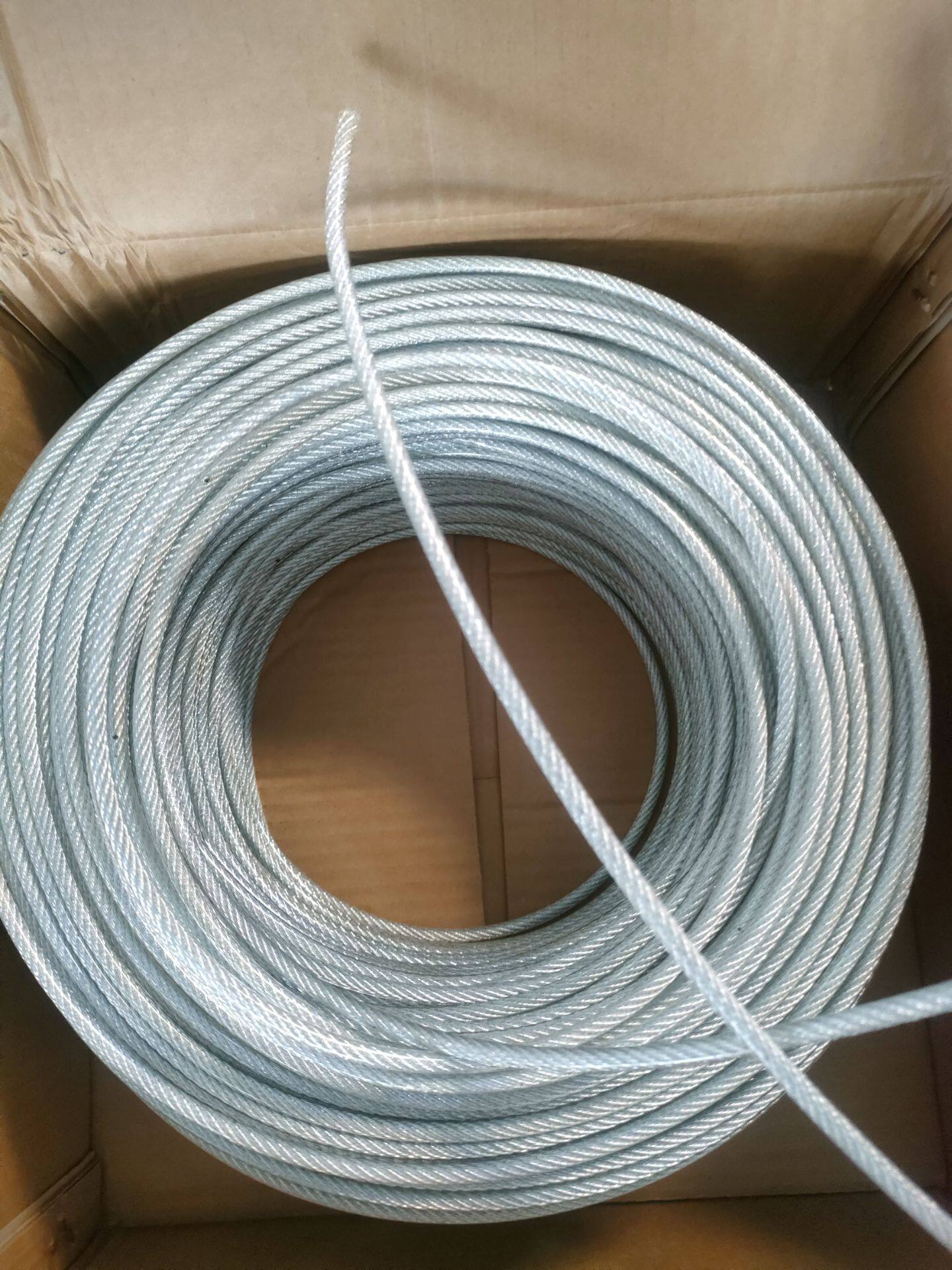 钢丝绳 晾衣架拖车钢丝绳一卷起批有米标