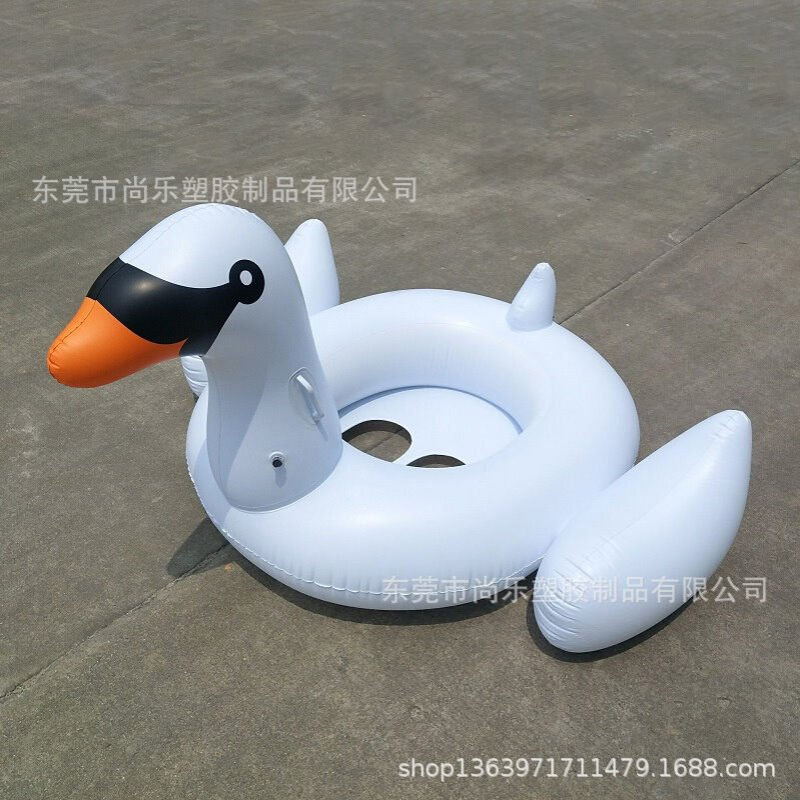 厂家现货成人水上沙发坐骑 户外戏水运动天鹅浮床 充气天鹅座圈