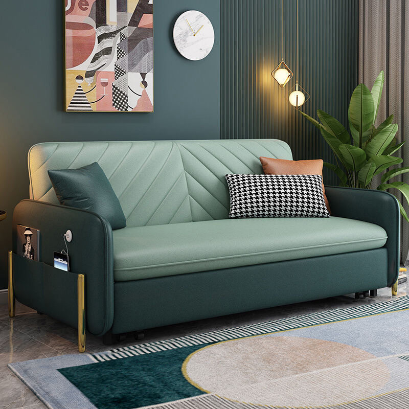 科技布两用沙发床带储物客厅沙发双人小户型多功能家用一体折叠床