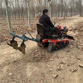 一机多用大棚起隆机 链轨式 柴油微耕机 农用新型履带耕田翻土机