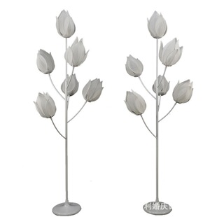 婚礼铁艺婚庆装饰道具路引灯商场莲花路引舞台场地布置道具厂批发