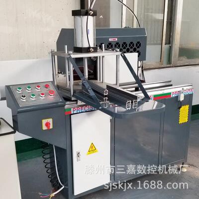 断桥铝中梃中型端面铣床四刀中端铣铝型材多功能双轴铣榫机