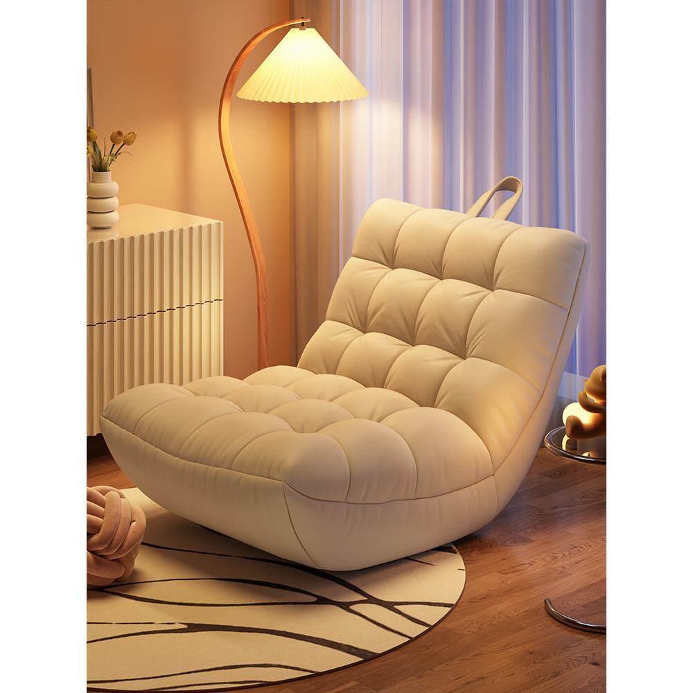 懒人沙发可躺可睡毛毛虫单人卧室小沙发豆袋躺椅榻榻米阳台休sω