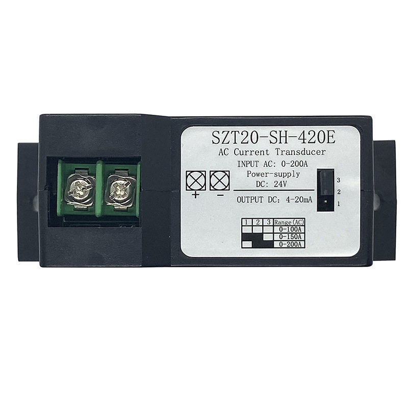 电流变送器交流0-200A转直流模拟量4-20mA交流直流SZT20-SH-420E