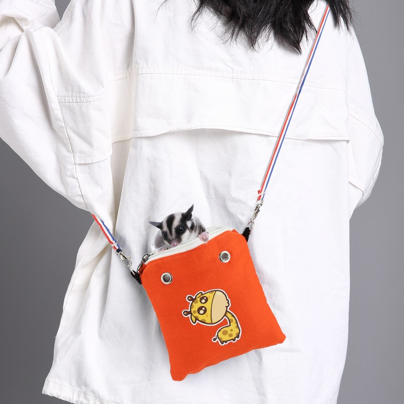 热销蜜袋鼯外出包外带睡窝冬季保暖用品棉窝便携包旅行睡袋仓鼠外