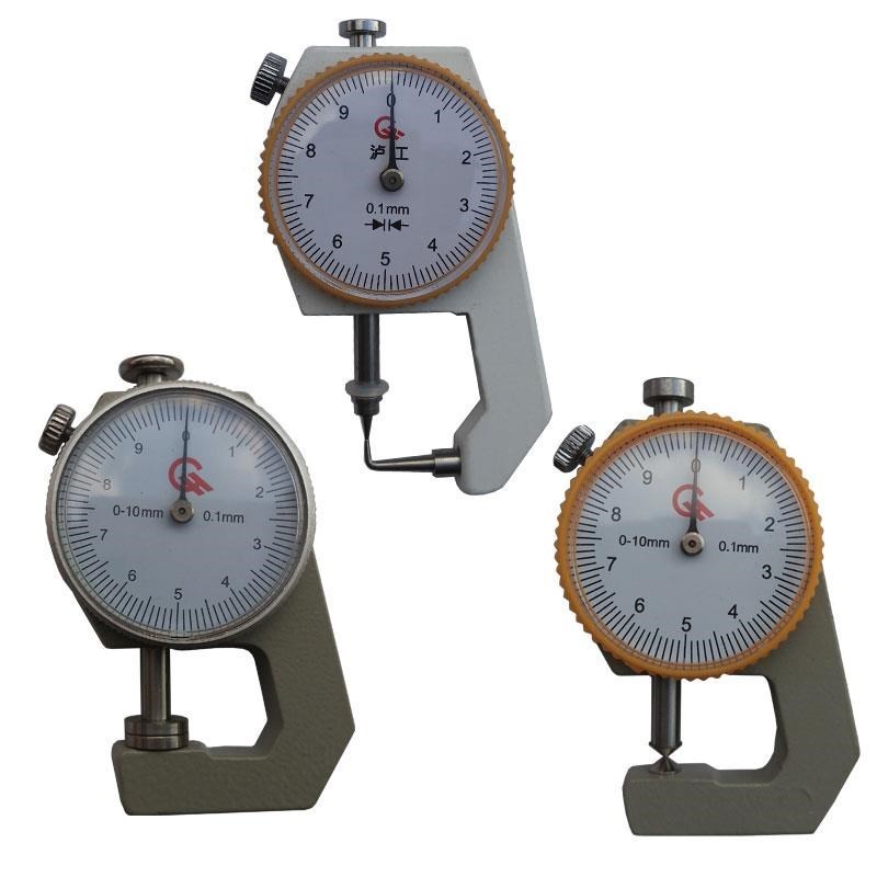 热销厂促厚弯尖钢板膜卡尖头测厚仪表1.平高精度薄管测厚规规00钳