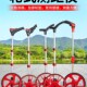 热销测距轮手推滚尺测量轮电子测亩仪测量路仪器机械滚轮车工程测